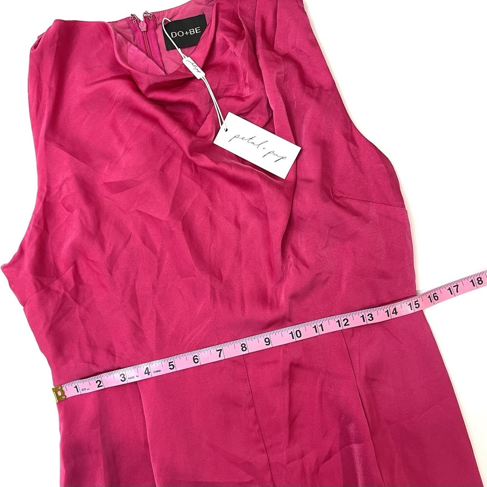 Do + Be NWT Pink Sleeveless Jumpsuit Petal And Pup Size Large - Picture 10 of 12